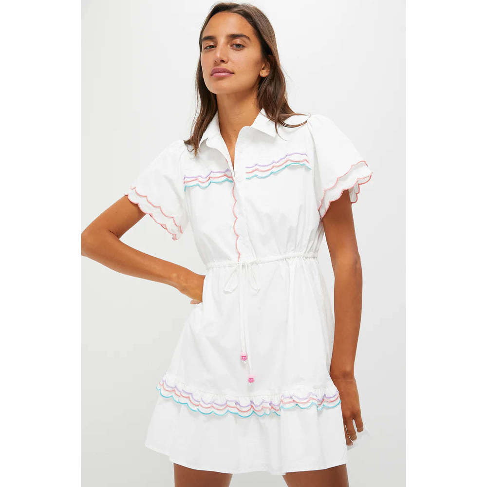 The Shirt by Rochelle Behrens White Julie Dress